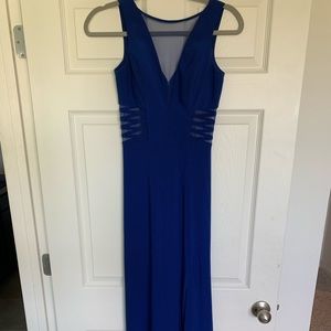Blue Formal Evening Dress